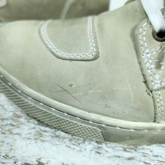 Harley-Davidson &quot;Kearns&quot; High Top Sneaker Motorcycle Boot Tan | Women's Size 6.5