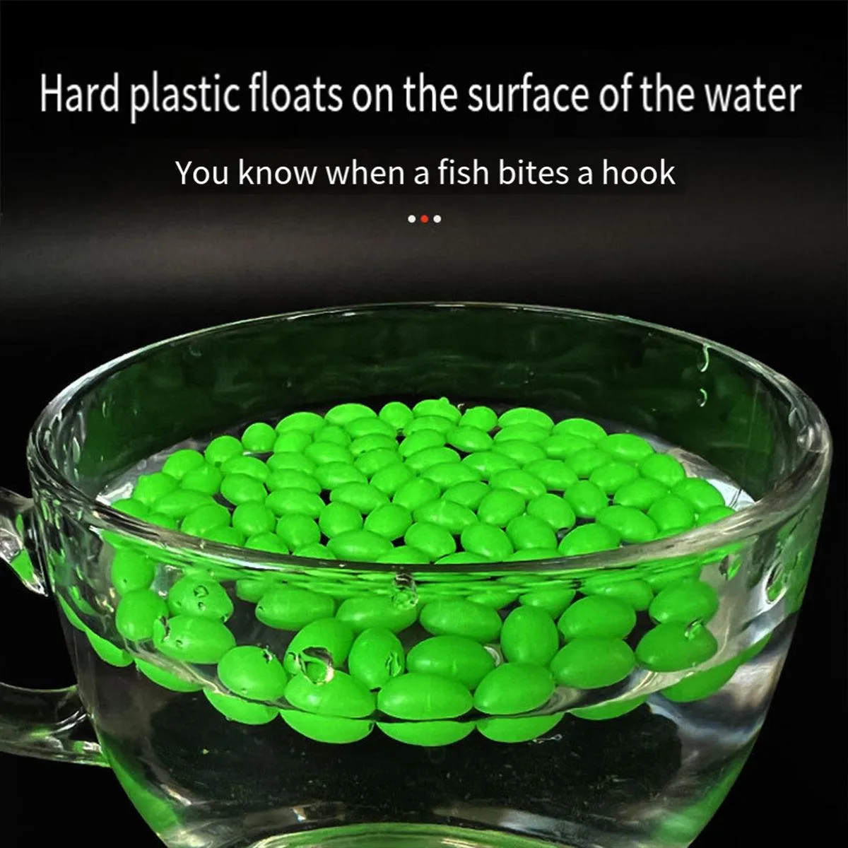 High Quality 2 Boxes of Round Colourful Fishing Beads Tackle Accessories Kit