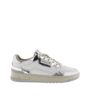 High Shine Silver Metallic Sneaker