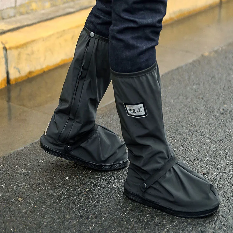 High Top Waterproof Shoes Covers For Shoes Motorcycle Cycling Bike Rain Boot Rain Cover