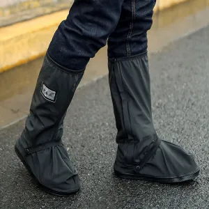 High Top Waterproof Shoes Covers For Shoes Motorcycle Cycling Bike Rain Boot Rain Cover