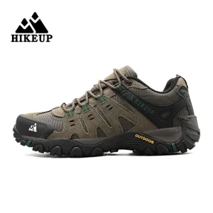 HIKEUP Men's Hiking Shoes Outdoor Hunting Shoes Tactical Sneakers