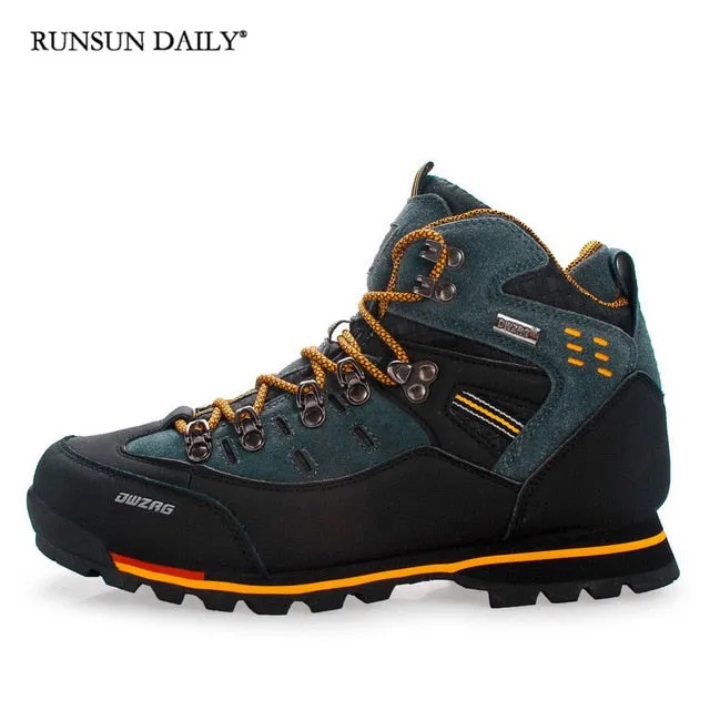 Hiking Shoes Men Winter Mountain Climbing Snow Boots