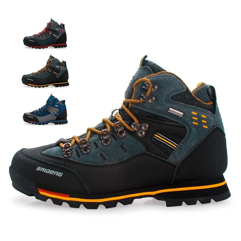 Hiking Shoes Men Winter Mountain Climbing Snow Boots