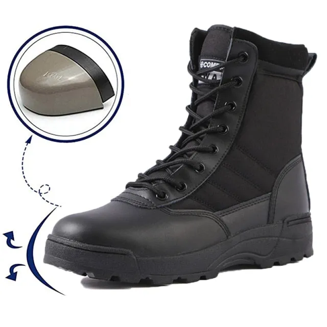 Hiking Shoes Military Combat Camping Trekking Fishing Breathable Shoes