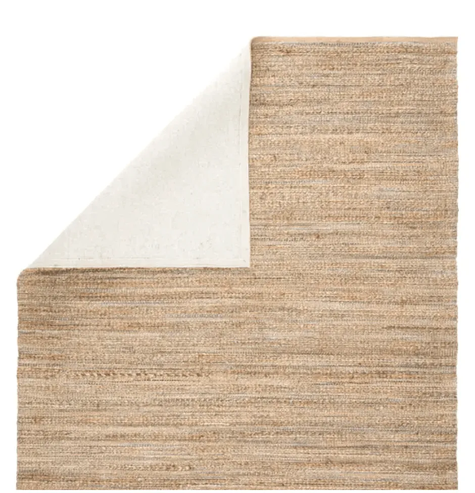 Himalaya Jute Rug - Tapioca & Artic Ice