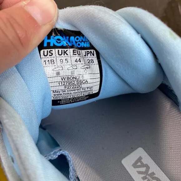 Hoka One One Bondi 8 Running Sneakers Shoes Women's 11B