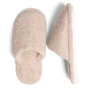 Home Sweet Home Slippers Beige
