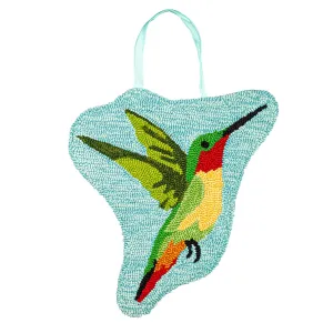 Hummingbird Hooked Door Décor,2dhp2517
