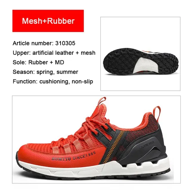 HUMTTO Brand Clearance Hiking Leather Hunting Trekking Climbing Shoes