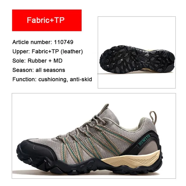 HUMTTO Brand Clearance Hiking Leather Hunting Trekking Climbing Shoes