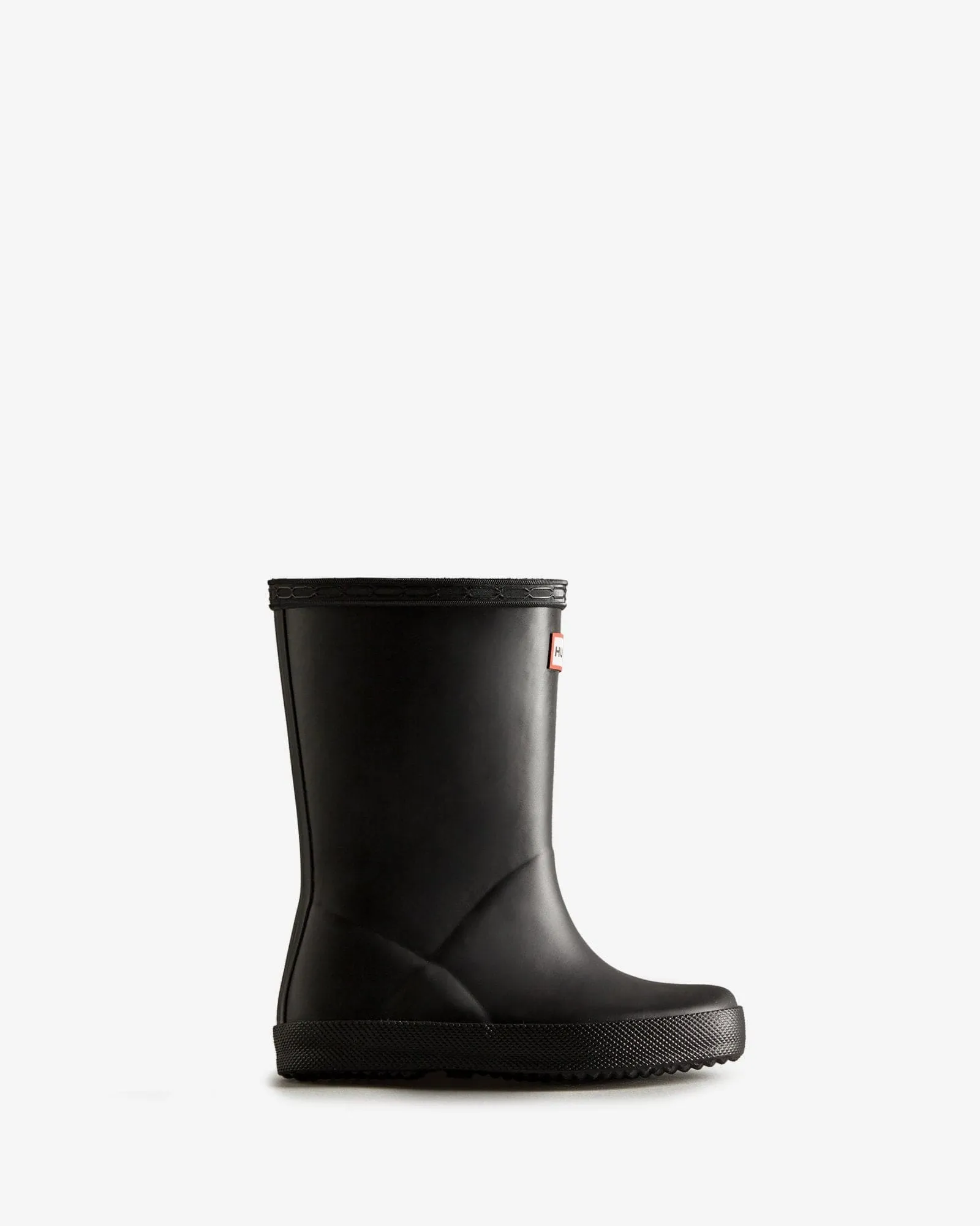 Hunter Boot Original Kids First Classic Rain Boots - Black