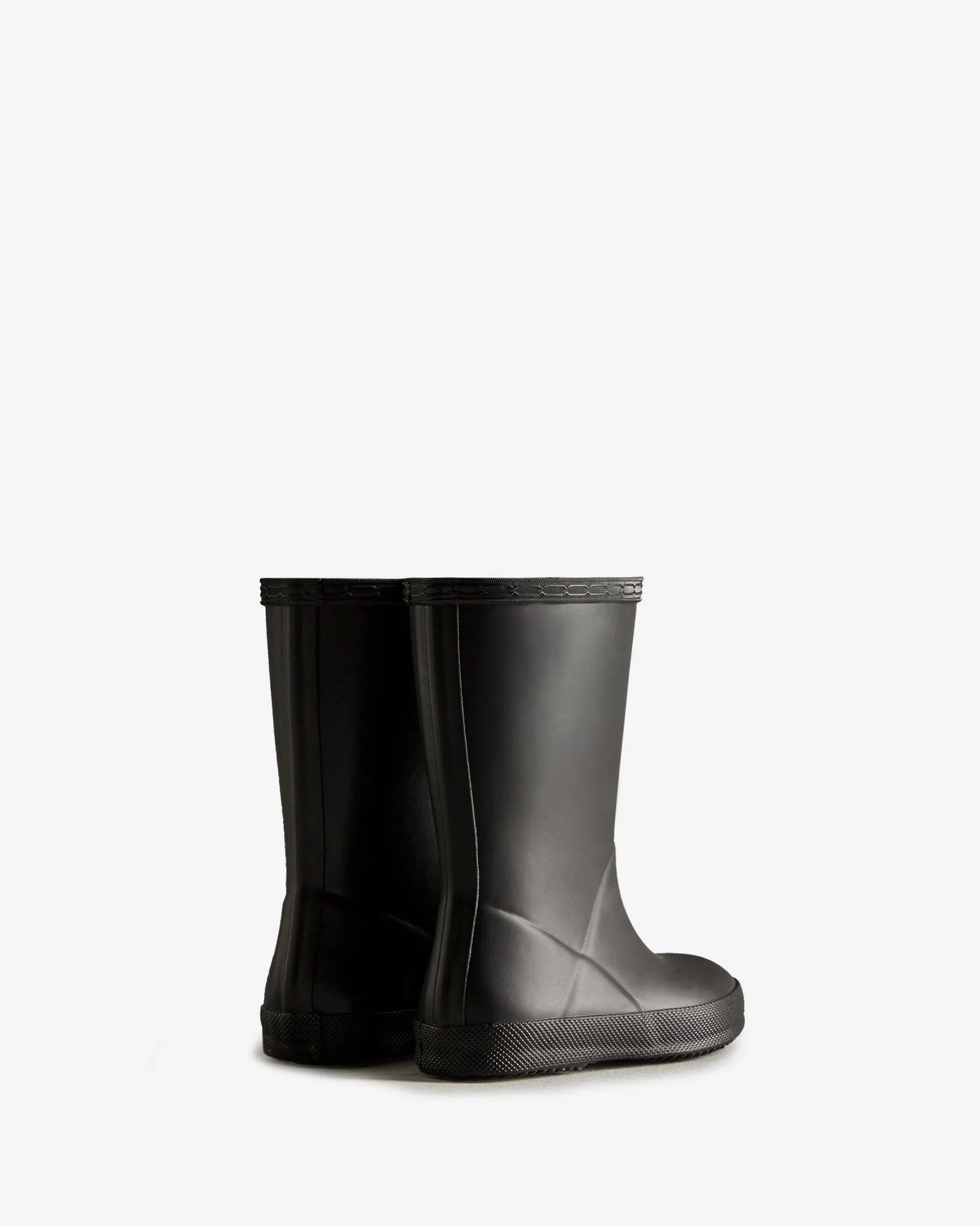 Hunter Boot Original Kids First Classic Rain Boots - Black
