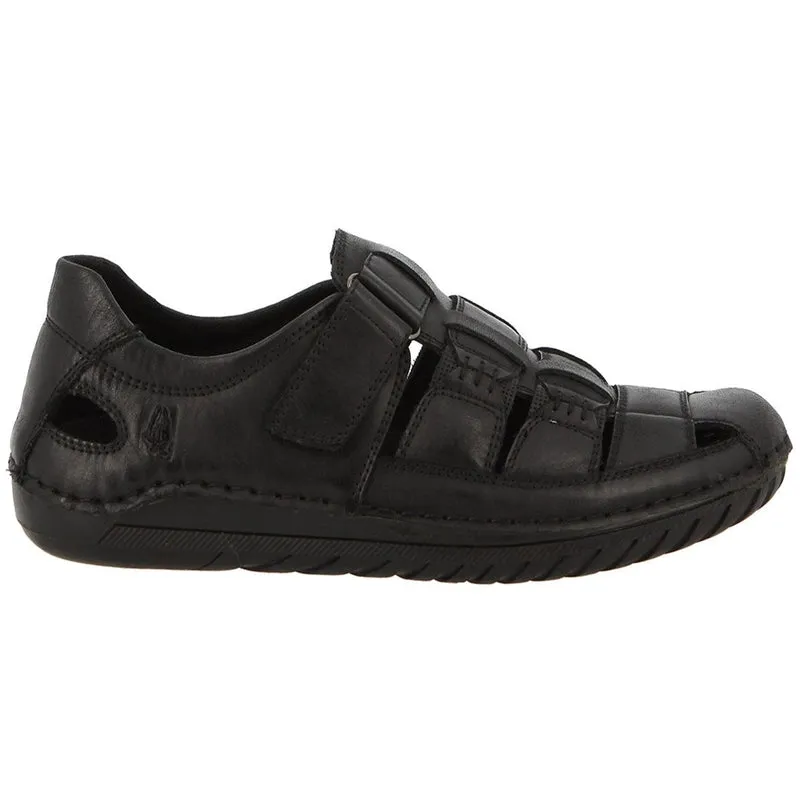 Hush Puppie Nubuck Casual- Black