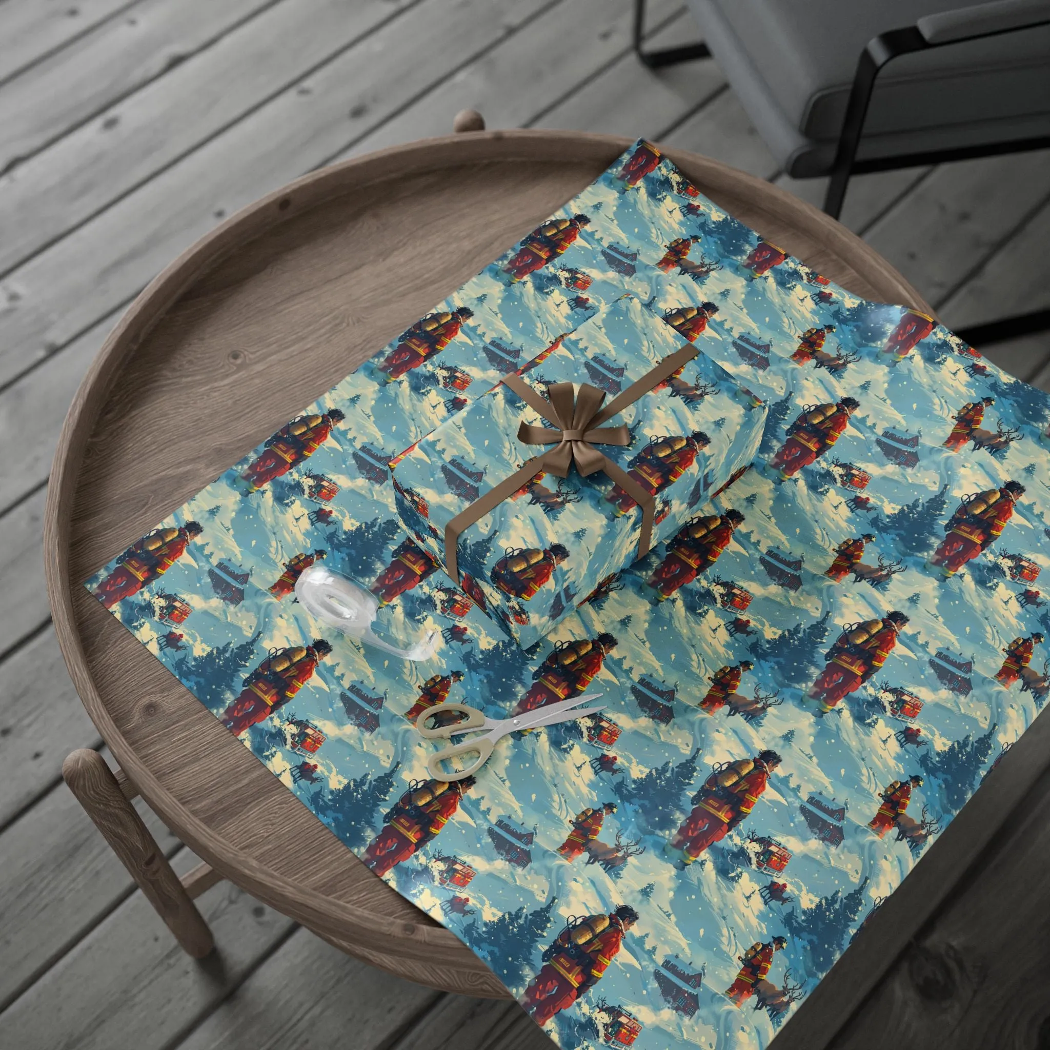In the Snow Wrapping Paper