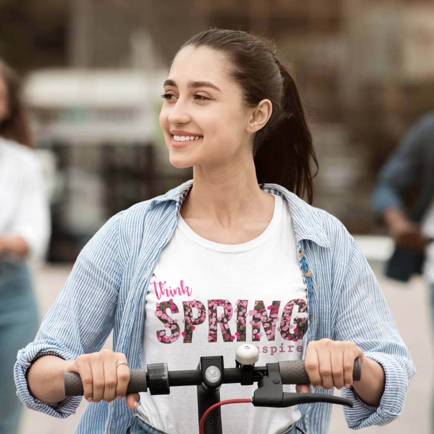 inspire Think Spring Women's Relaxed T-Shirt