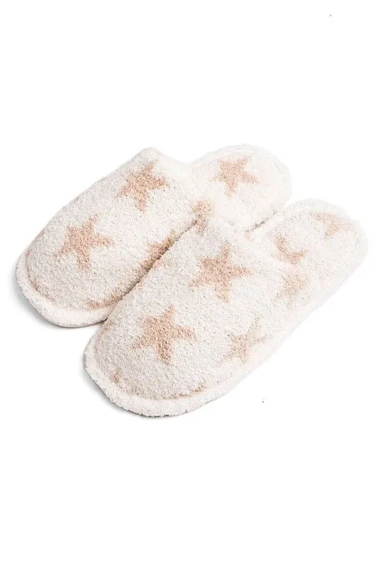 Ivory Star Cozy Slipper