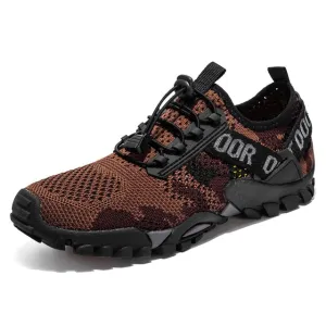 JACKSHIBO Breathable Water Shoes For Men Climbing Hiking - Upstream - Outdoor Beach Shoes