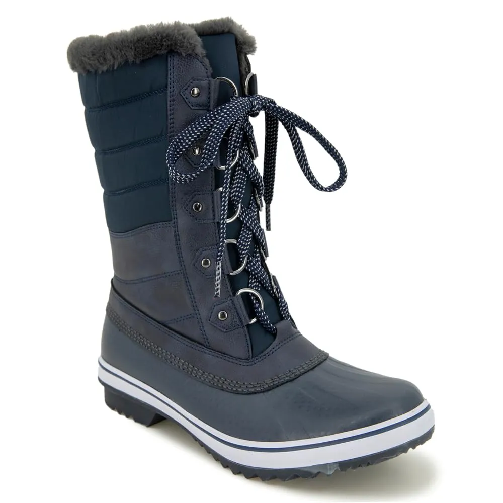 JBU by Jambu Women's Siberia Water Resistant Snow Boot, Navy, 10