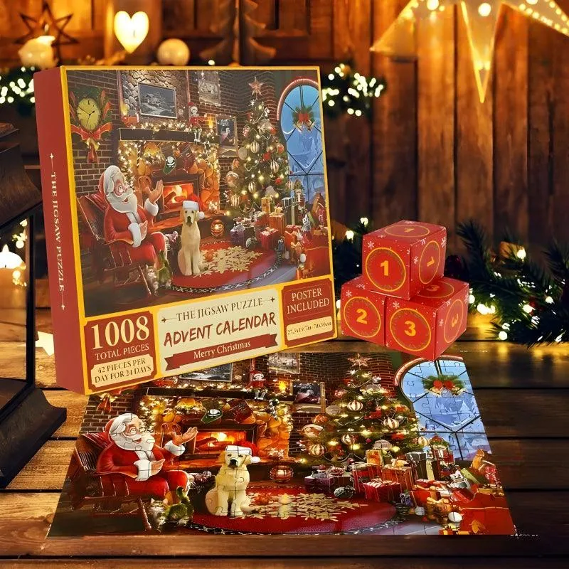 Jigsaw Puzzle Advent Calendar – Fun Unique Holiday Countdown