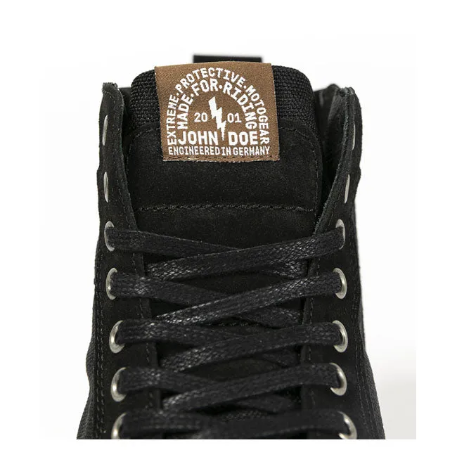 JOHN DOE MOTORCYCLE SNEAKERS NEO BLACK/ BROWN