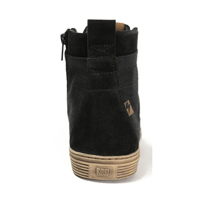 JOHN DOE MOTORCYCLE SNEAKERS NEO BLACK/ BROWN