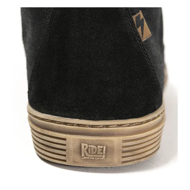 JOHN DOE MOTORCYCLE SNEAKERS NEO BLACK/ BROWN