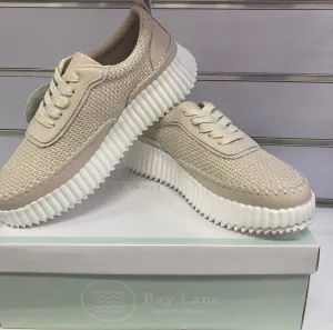 Jordi Beige Sneakers By Bay Lane Footwear