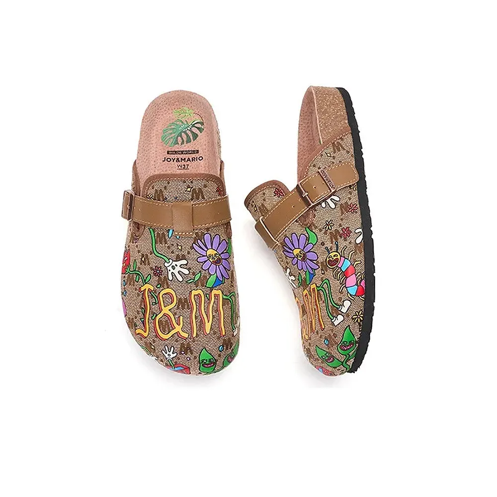 Joy & Mario Women's Closed Toe Slippers