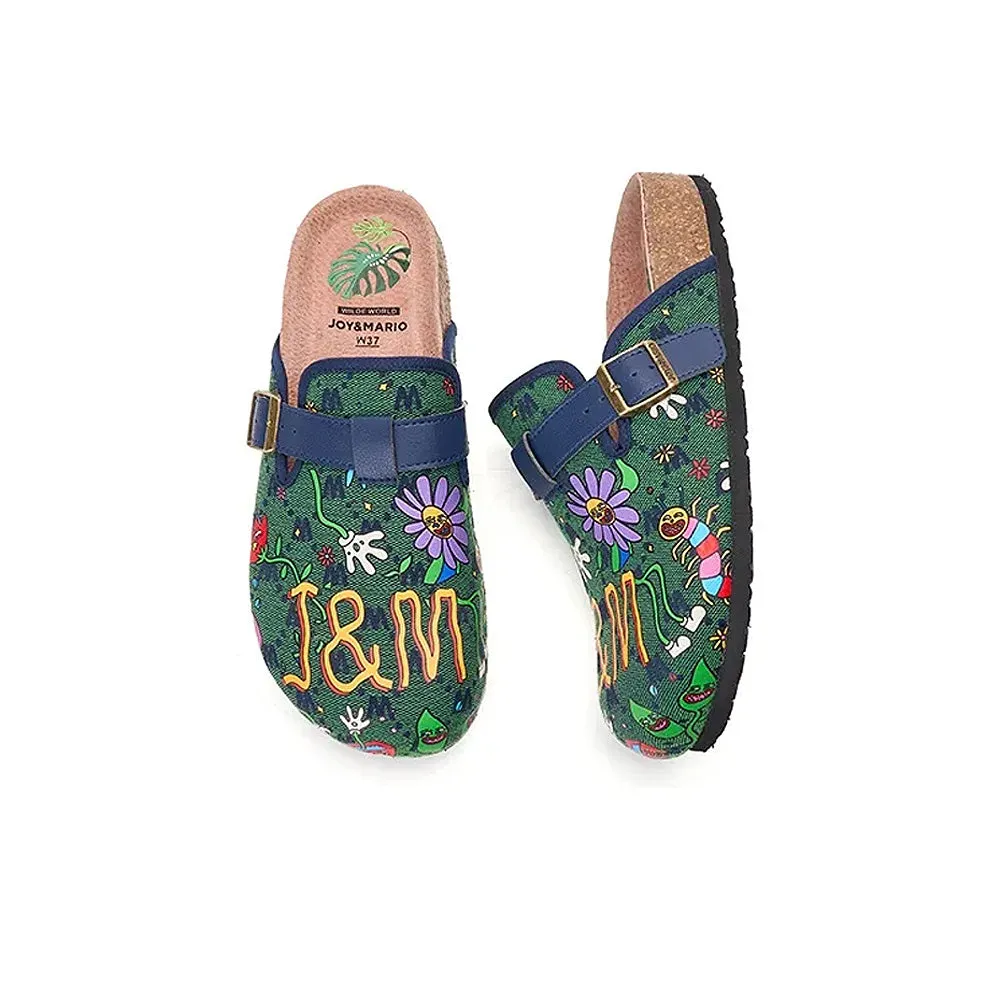 Joy & Mario Women's Closed Toe Slippers