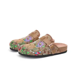 Joy & Mario Women's Closed Toe Slippers