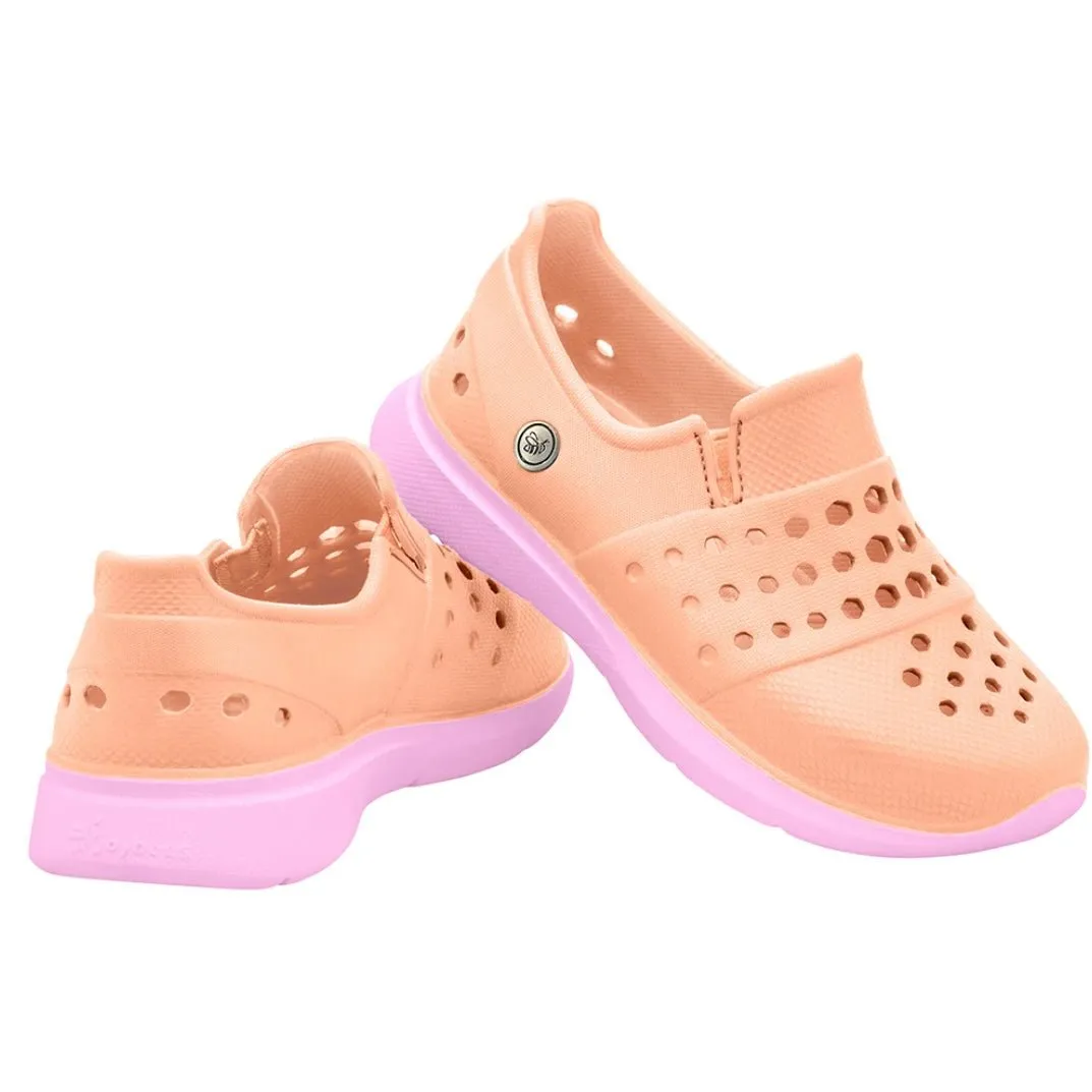 JOYBEES - Kids Splash Sneaker - Melon/Orchid