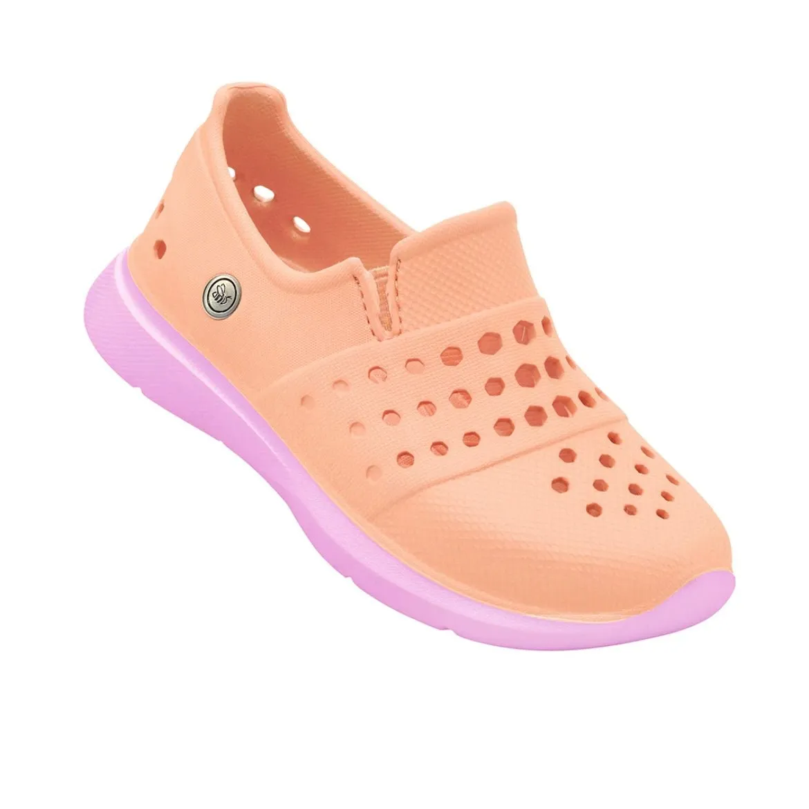 JOYBEES - Kids Splash Sneaker - Melon/Orchid