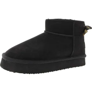 Juicy Couture Womens Padded Insole Faux Suede Chukka Boots