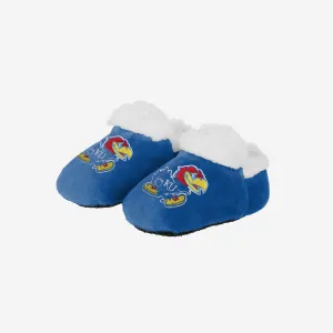 Kansas Jayhawks Logo Baby Bootie Slipper