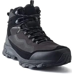 KAUACH Hiking Boots for Men Waterproof Lightweight Non-Slip Mid-Rise Outdoor Work Trekking Mountaineering Ankle Shoes