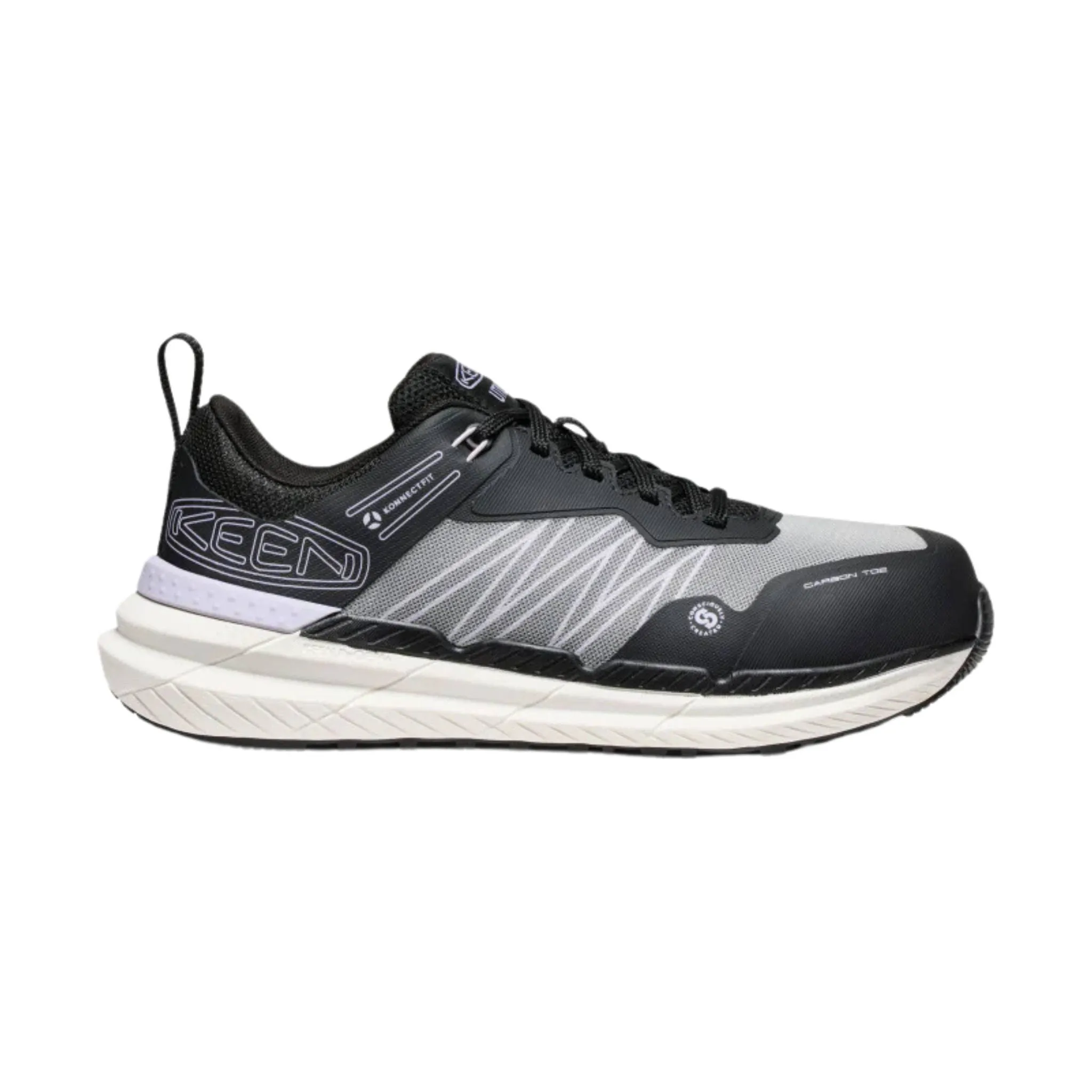 KEEN Utility Women's Speedworks Carbon Toe Work Shoes - Thistle/Black