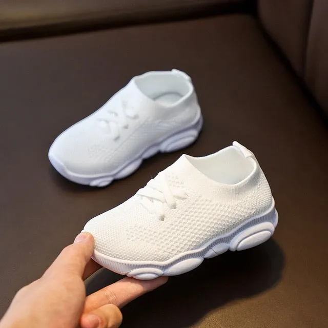 Kids Shoes Anti-slip Soft Rubber Bottom Baby Sneaker Sports Shoes