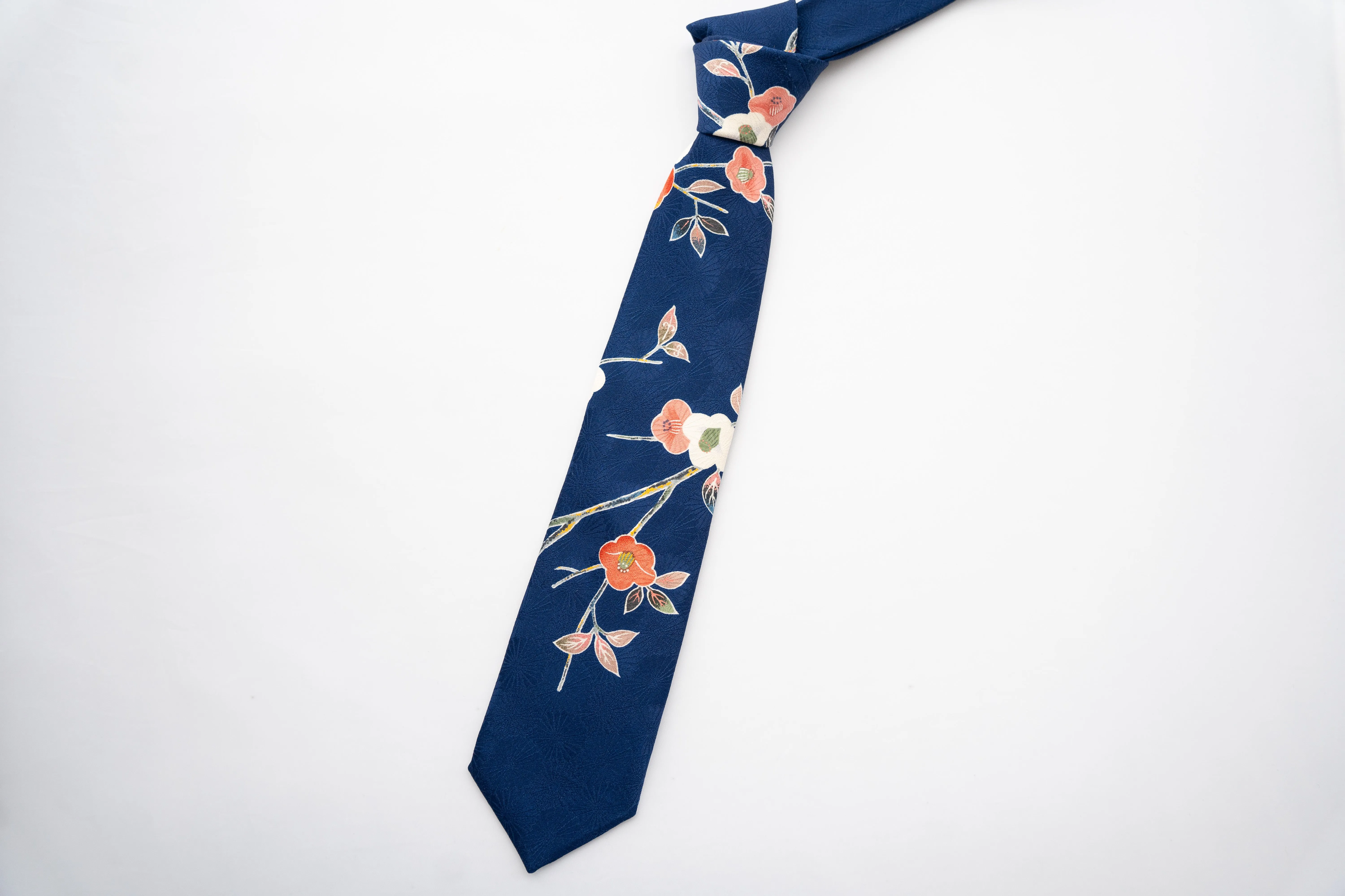 Kimono Tie Navy Blossom