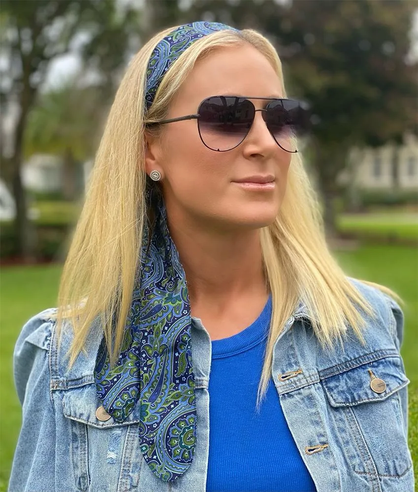 Kringle Silver - Hair Scarf