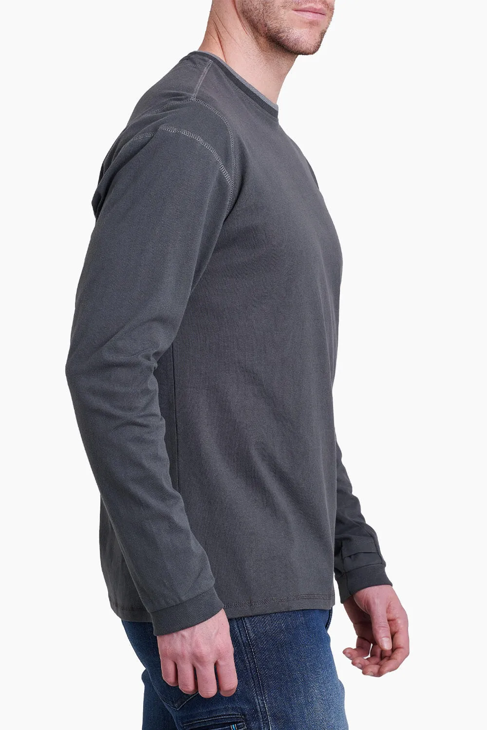 Kuhl Kommando Crew Shirt for Men in Carbon | 7499-CA