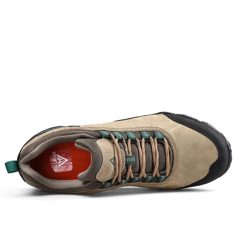 Leather Hiking Shoes Wear-resistant  Outdoor Sport Men