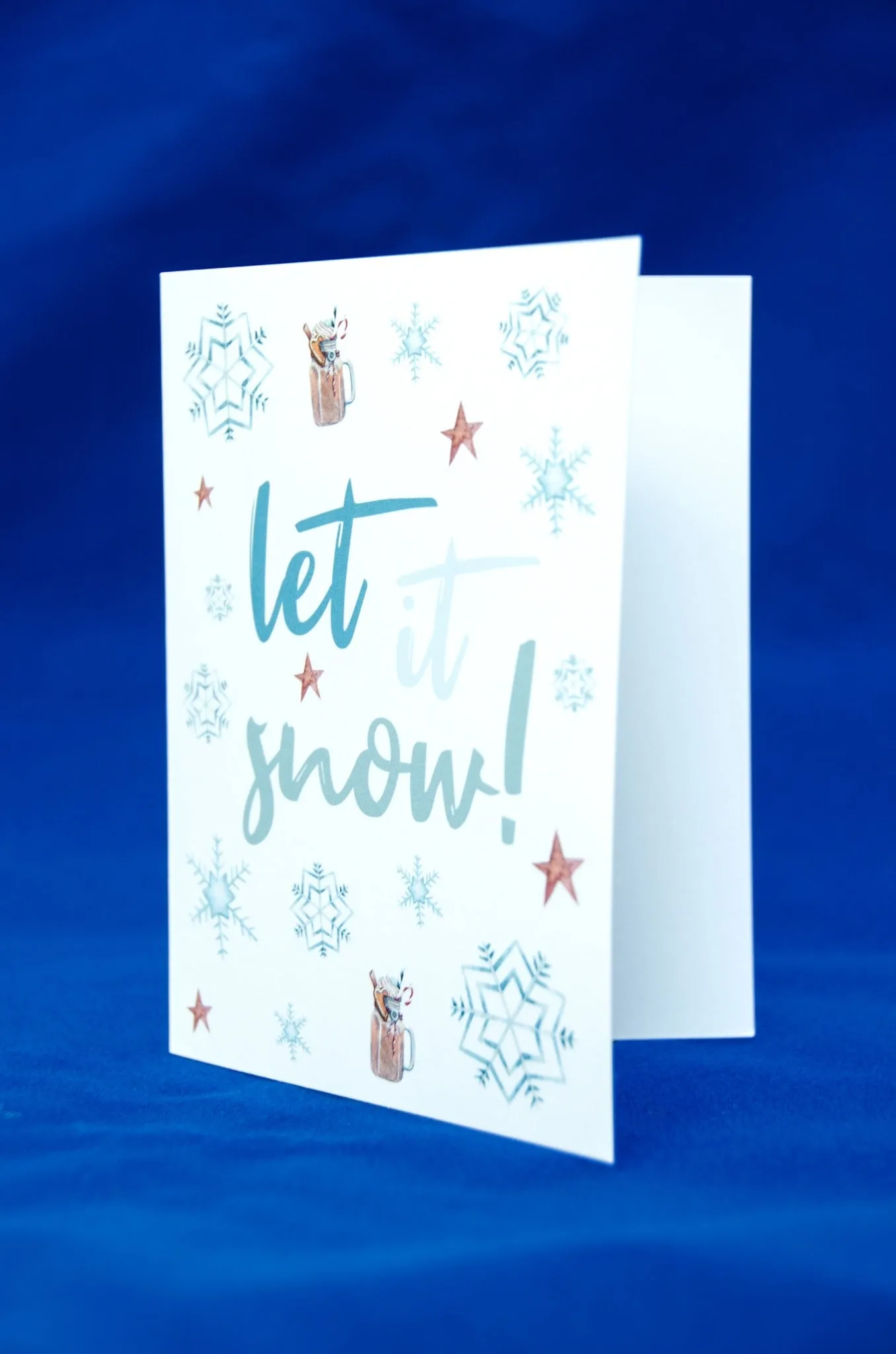 Let It Snow Greeting Card