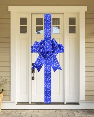 Let It Snow Royal Blue