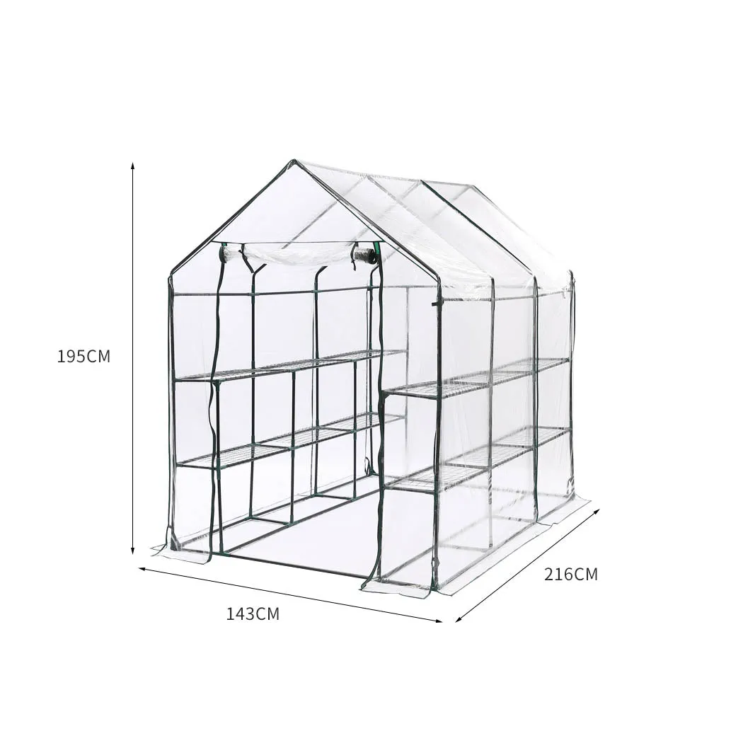 Levede Greenhouse Walk In 3 Tier Garden