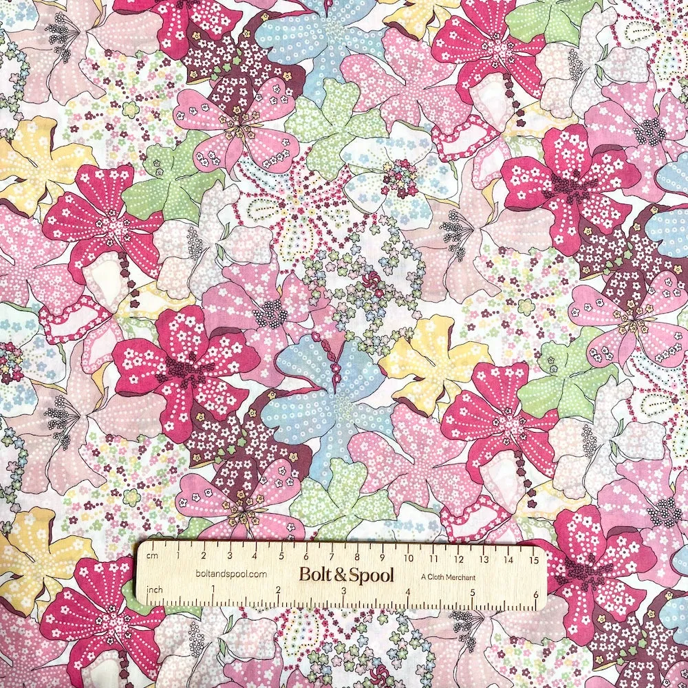 Liberty Fabrics Tana Lawn - Mauvey C