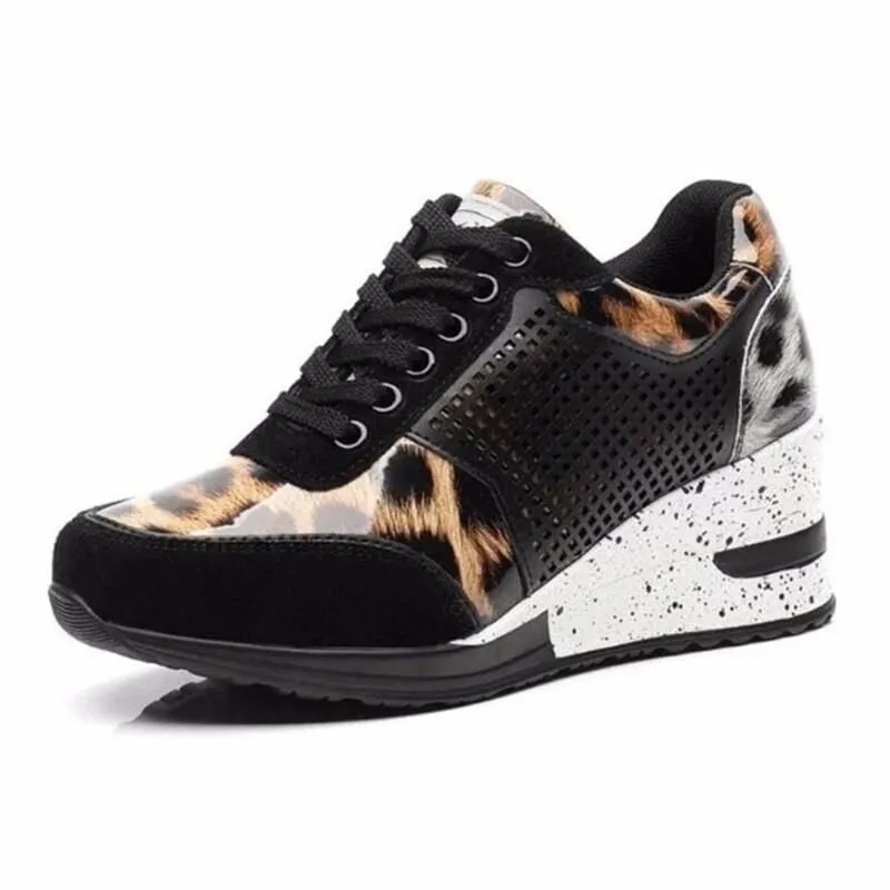Lisa – Women's Platform Lace-Up Sneakers