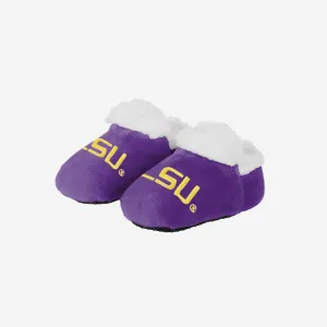 LSU Tigers Logo Baby Bootie Slipper