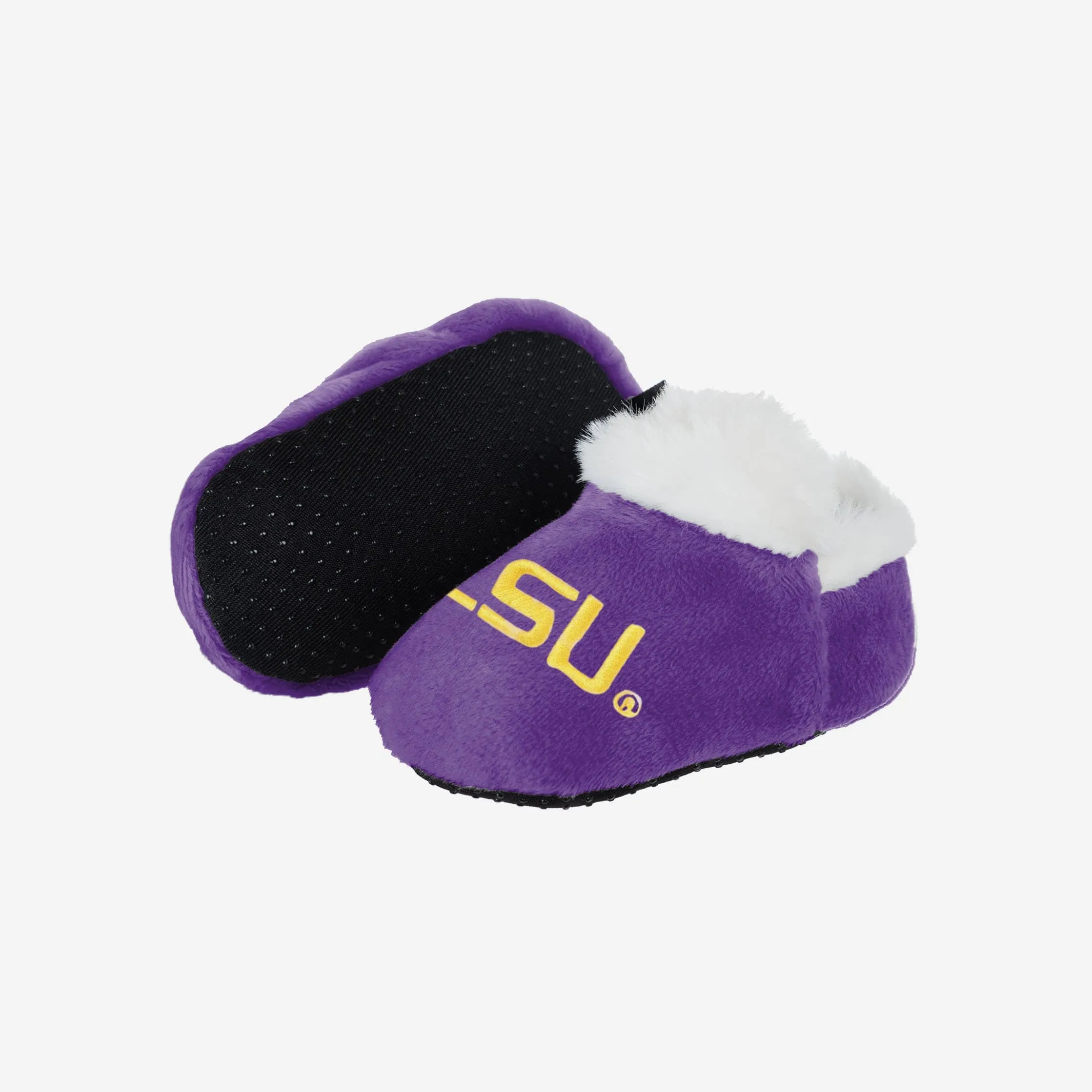 LSU Tigers Logo Baby Bootie Slipper