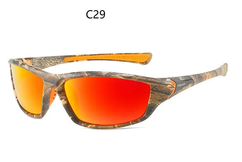 Luxury Polarized Sunglasses - Men's Driving Shades for Vintage Travel Fishing, Classic Glasses